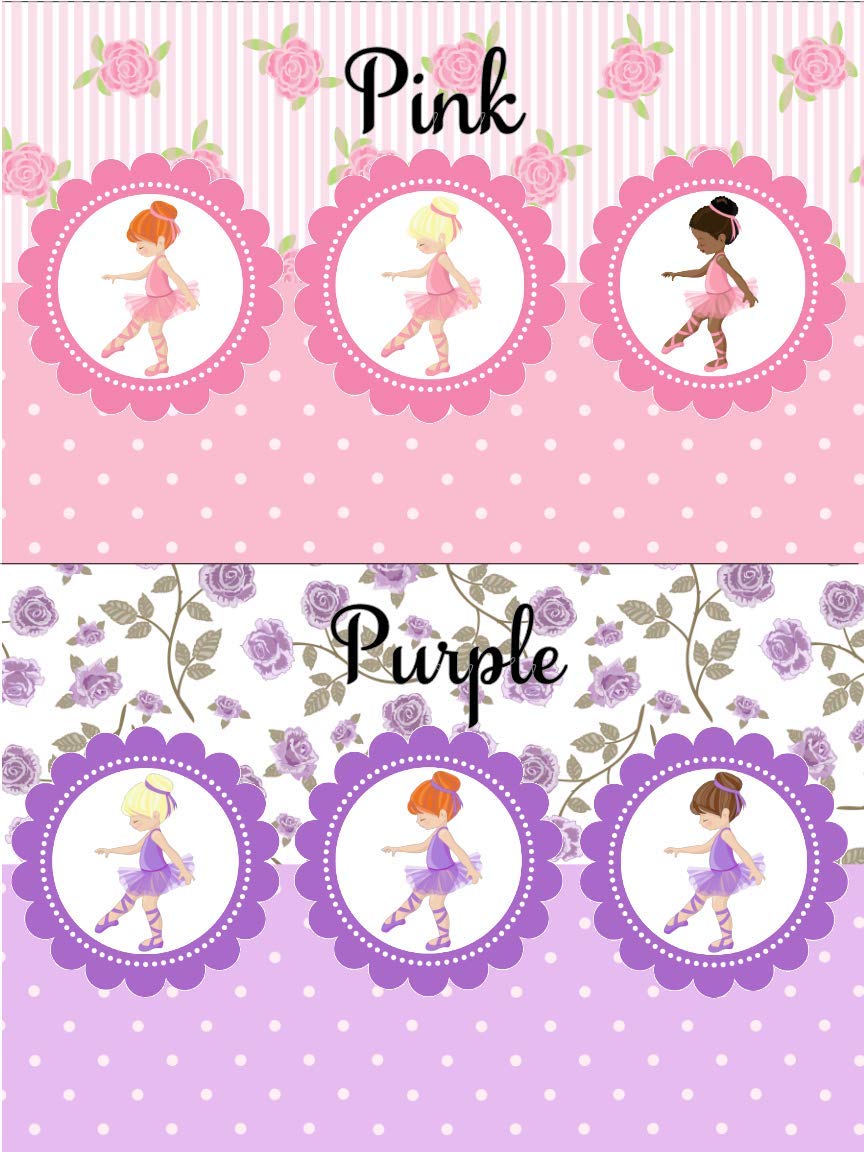 New Baby Girls Printed Ballerina Tiny Dancer Personalized Infant Receiving Swaddle Blanket